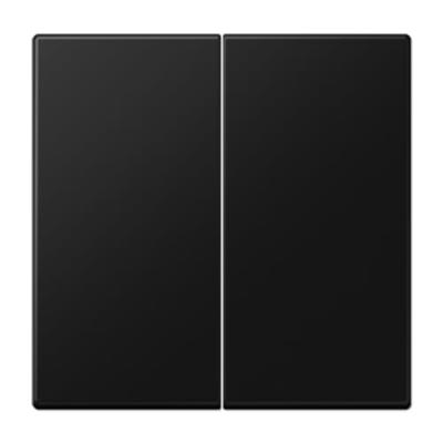 JUNG LS 995 SWM dubbele schakelwip LS990 grafiet mat zwart voor serie wissel-wisselschakelaar