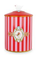 Pip Studio Love Birds Voorraadpot Rood/Roze - thumbnail