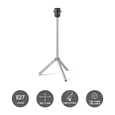 KARMA 46 TAFELLAMP MAT STAAL