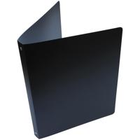 Alpha ringmap, voor ft A4, uit PP, 4 ringen van 16 mm, zwart - thumbnail