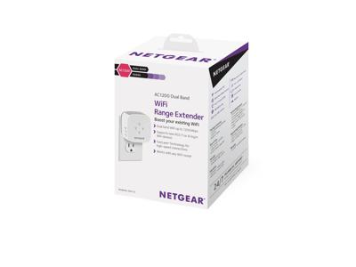 NETGEAR WiFi-versterker AC2200 (EX6110) EX6110-100PES 1.2 GBit/s