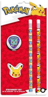 Pokémon stationery set 4 pieces
