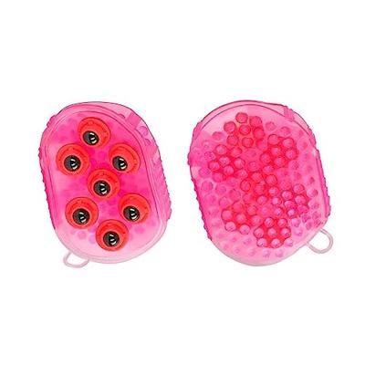 Borstel magneet massage roze