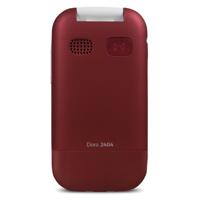 Doro 2404 - Mobiele Telefoon rood/wit - thumbnail