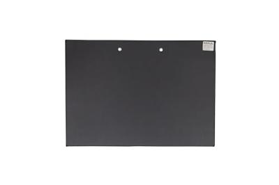 MAUL klemplaat A4 liggend zwart