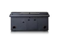 Lenco SCD-580 Ghettoblaster - draagbare cd-speler - PLL FM-radio - met USB en Bluetooth - met stroomadapter - zilver - thumbnail