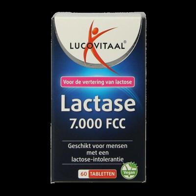 Lucovitaal Lactase 7000 FCC 60 Tabletten Lucovitaal Lactase 7000 FCC 60 Tabletten