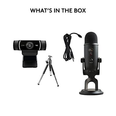 Logitech Yeti Streamer Zwart