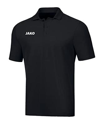 JAKO 6365K Polo Base Kids - Zwart - 140