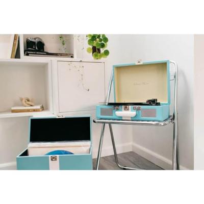 Lenco TT-110BUWH Classic Phono Kofferplatenspeler Lichtblauw/Wit