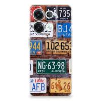 OPPO Reno8 Pro | Siliconen hoesje | met foto Kentekenplaten - thumbnail