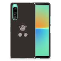 Sony Xperia 10 V Telefoonhoesje met Naam Gorilla - thumbnail