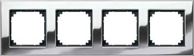 Merten 475439 Afdekking Frame System M Chroom 1 stuk(s)