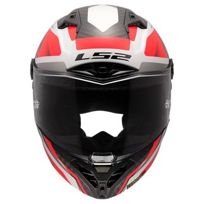 LS2 Helmet ff805 thunder gp raute xxl white/red
