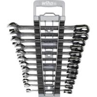 Wiha Ringratel-steeksleutelset | Omschakelbaar | Incl. houder | 13-delig - 44661 - thumbnail
