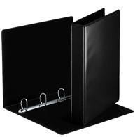Esselte Panorama Ring Binders 4 x 30 mm Black ringband A4 Zwart - thumbnail