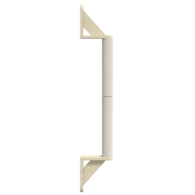 VidaXL Kattenkrabpaal wandgemonteerd 109 cm sisal