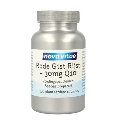Rode gist rijst + 30mg Q10 Rode gist rijst + 30mg Q10