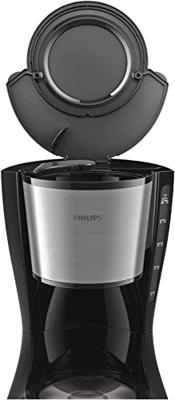 Philips Home Daily Collection HD7462/20 Koffiezetapparaat Zwart, Metaal Capaciteit koppen: 15 Glazen kan