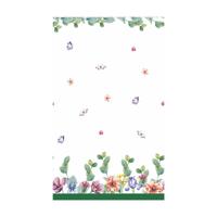 Duni Bio Dunicel Tafellaken Breezy Butterflies 138x220 cm - thumbnail