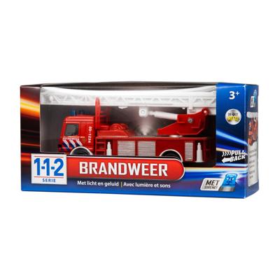 112 Brandweer + Licht + Geluid 15cm