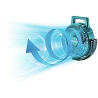 Makita DCF203Z Accu Ventilator met zwenkfunctie 14,4V / 18V Basic Body - thumbnail