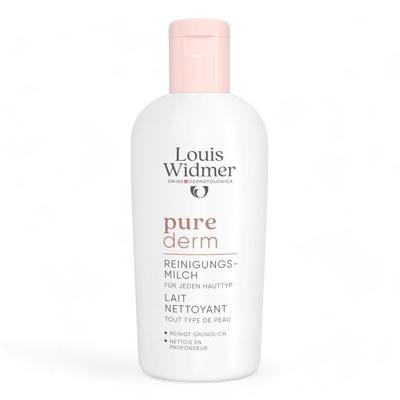 Louis Widmer Purederm Reinigingsmelk Licht Geparfumeerd 200ml