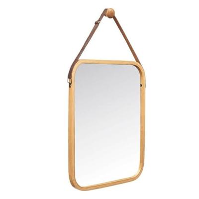 Wandspiegel B6605 Natuurlijk Rechthoekig 34 x 41,5 x 1,5 cm (6 Stuks)