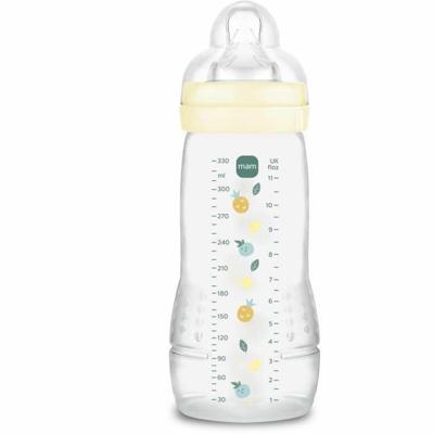 Babyfles - MAM BABY - Easy Active - +6 maanden - 330 ml - X-flow speen - Parel