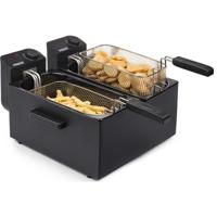 Princess 183028 Dubbele Friteuse Zwart 6L 3600W - thumbnail