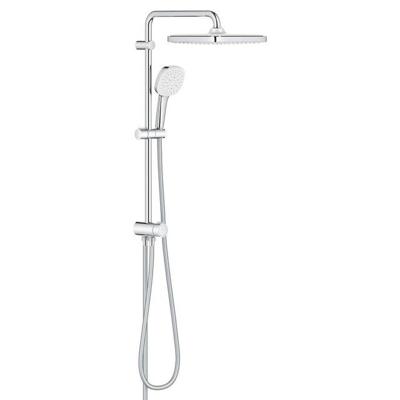 Grohe Tempesta 250 Cube regendoucheset met 4 straalsoorten Ø25cm chroom
