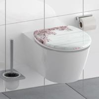 Schutte Duroplast WC-bril FLOWERS&WOOD met soft-close 82197 - thumbnail