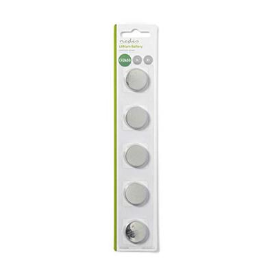 Nedis BALCR24505BL Lithium Knoopcel-batterij Cr2450 3 V 5 Stuks Blister