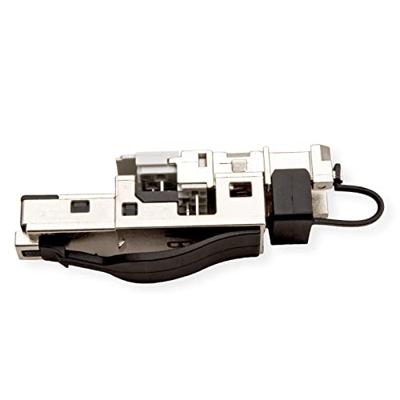 BTR E-DAT Industrie IP20, RJ45-stekker voor veldmontage, zwart BTR E-DAT Industrie IP20, RJ45-stekker voor veldmontage, zwart