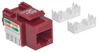 Intellinet 210614 RJ45-inbouwmodule Keystone CAT 6 1 stuk(s) - thumbnail