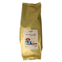 SUN Coffee Gezeilde koffiebonen dark roast bio 500 Gram - thumbnail