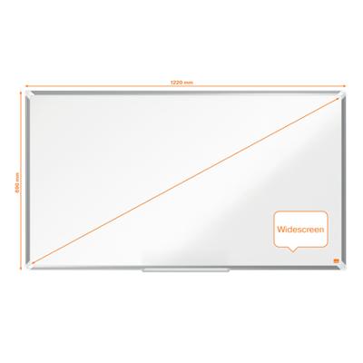 Nobo Premium Plus Widescreen whiteboard, gelakt staal, magnetisch, 69 x 122 cm Nobo Premium Plus Widescreen whiteboard, gelakt staal, magnetisch, 69 x 122 cm