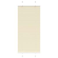 Pliss rolgordijn 60x150 cm stofbreedte 59,4 cm polyester crme - thumbnail