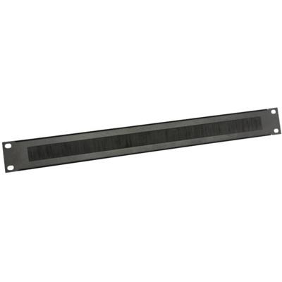 Adam Hall 87221BRUSH 19 inch frontpaneel met borstelstrip 1U