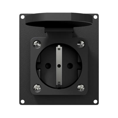 Caymon CASY285Gi/B Schuko plaatje 2 space