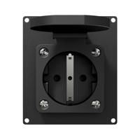 Caymon CASY285Gi/B Schuko plaatje 2 space - thumbnail