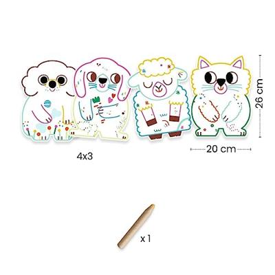 Verstopte dieren - DJECO meerkleurig