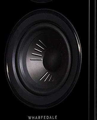 Wharfedale Diamond 12.0 paar passieve plankluidsprekers, zwart