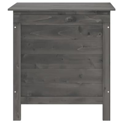 Tuinbox 50x49x56,5 cm massief vurenhout antracietkleurig