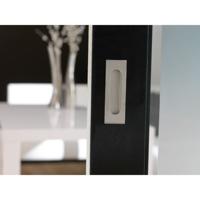 Intersteel | Schuifdeurkom | 120x40mm | Rechthoek | Blind | RVS Geborsteld - thumbnail