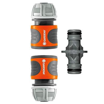 GARDENA 18283-20 Kunststof Slangkoppeling 13 mm (1/2) Ø, Steekkoppeling Set GARDENA 18283-20 Kunststof Slangkoppeling 13 mm (1/2) Ø, Steekkoppeling Set