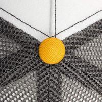 Atlantis AT527 Rapper Canvas Cap - White/Gold/Dark-Grey - One Size - thumbnail