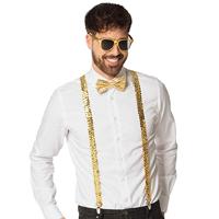 Boland Accessoireset feestoutfit goud - thumbnail