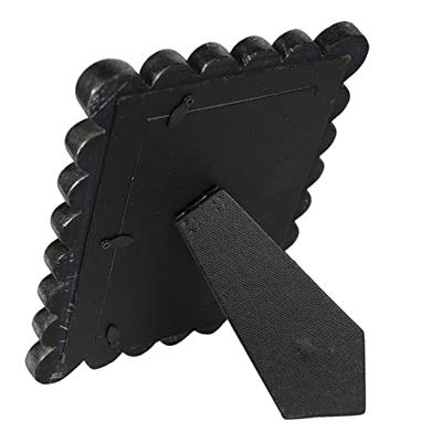 Clayre & Eef Fotolijst 13x18 cm Zwart Kunststof Fotokader