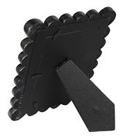 Clayre & Eef Fotolijst 13x18 cm Zwart Kunststof Fotokader - thumbnail